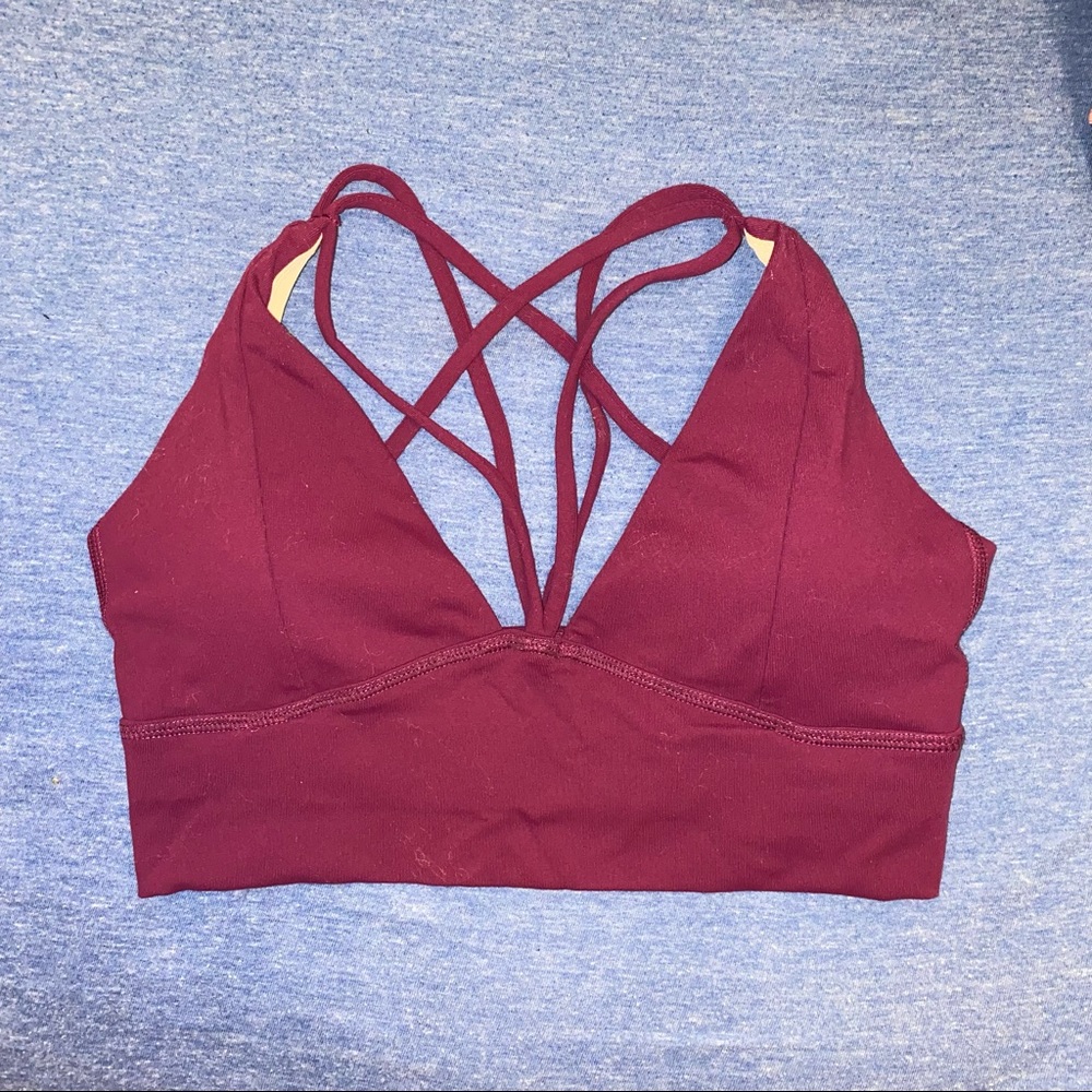 Til You Collapse Sports Bra